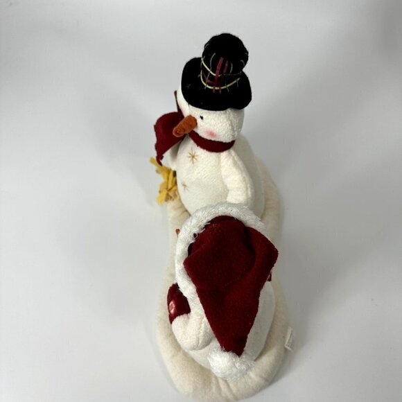 Hallmark Mr and Mrs Snowman Jingle Pals Plush Singing Holiday Display Figures 20 - Picture 11 of 13